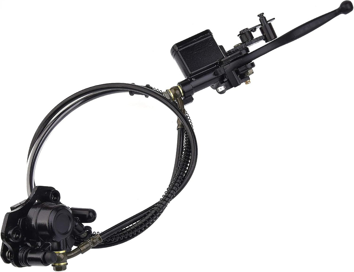Brake Master Cylinder Caliper Assembly Left Hydraulic with Disc Brake Rotor Pack of 2 X84570