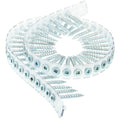 Clear Zinc Wood Screws (4,000-Pack) N14136