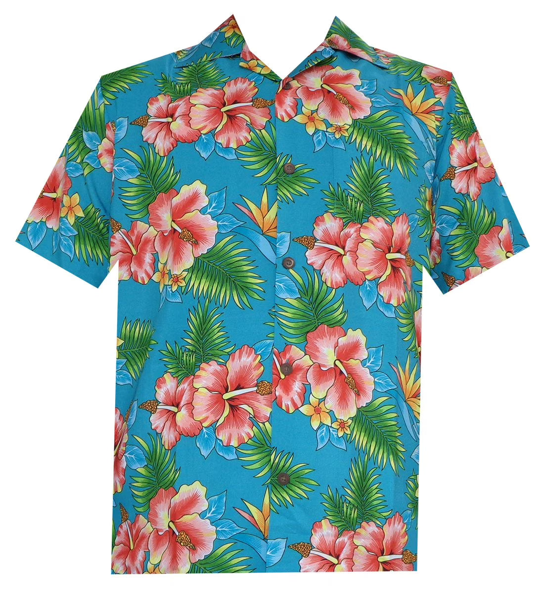 Turquoise Hawaiian Shirt E987809