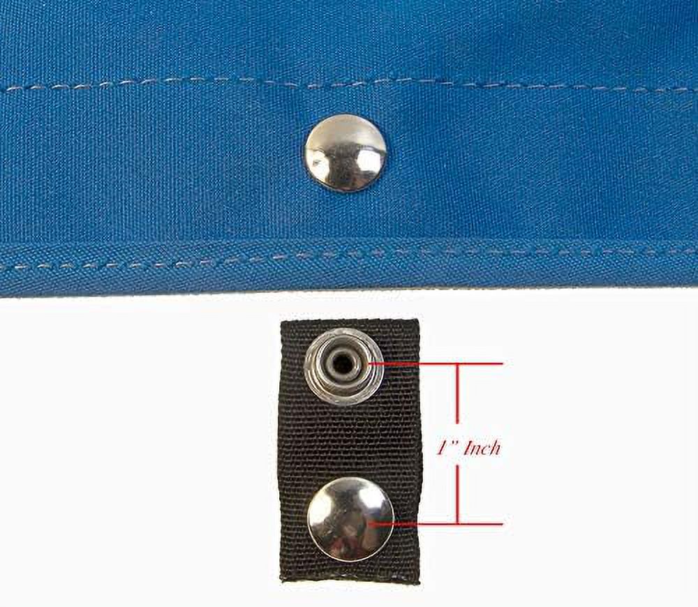 Black 5 Piece Boat Cover Snap Extender Set I9754