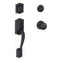 Aged Bronze Single Cylinder Handleset U93354