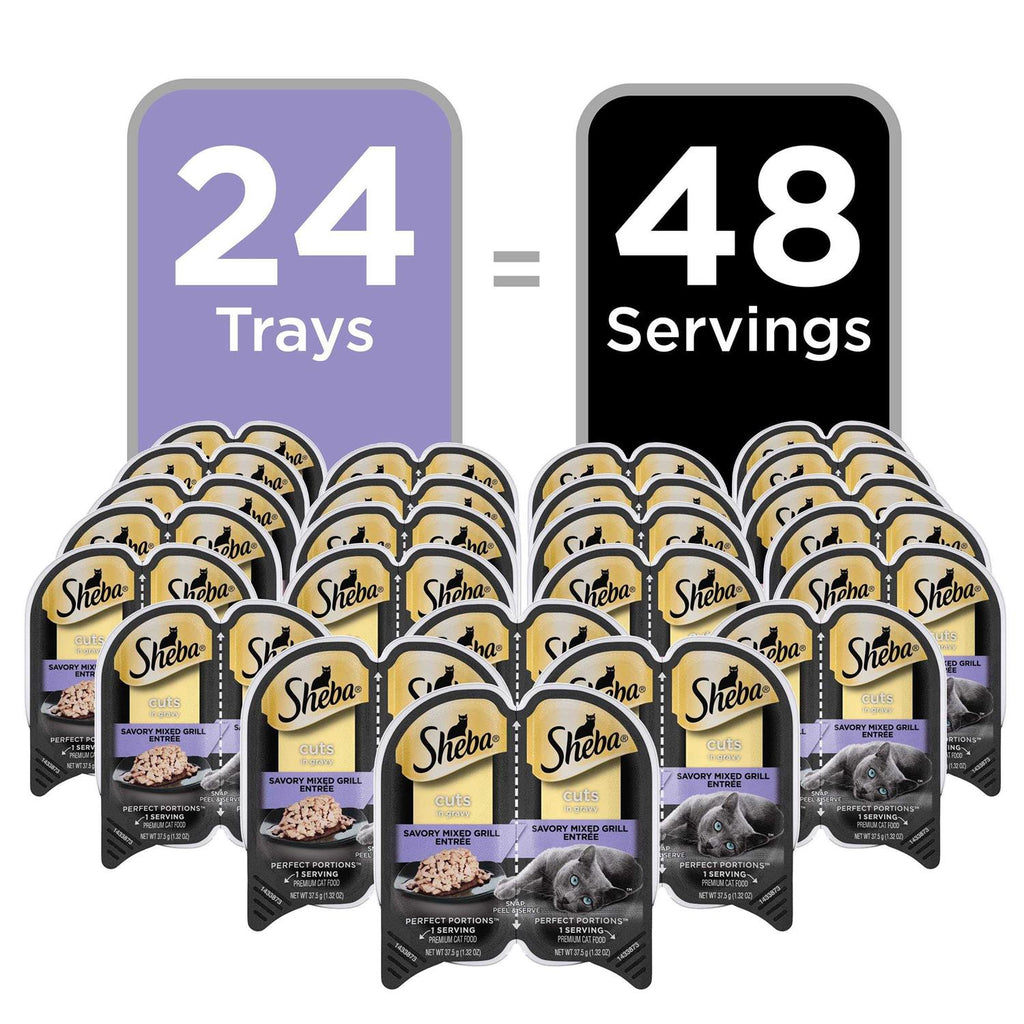 Wet Cat Food Cuts in Gravy E19422