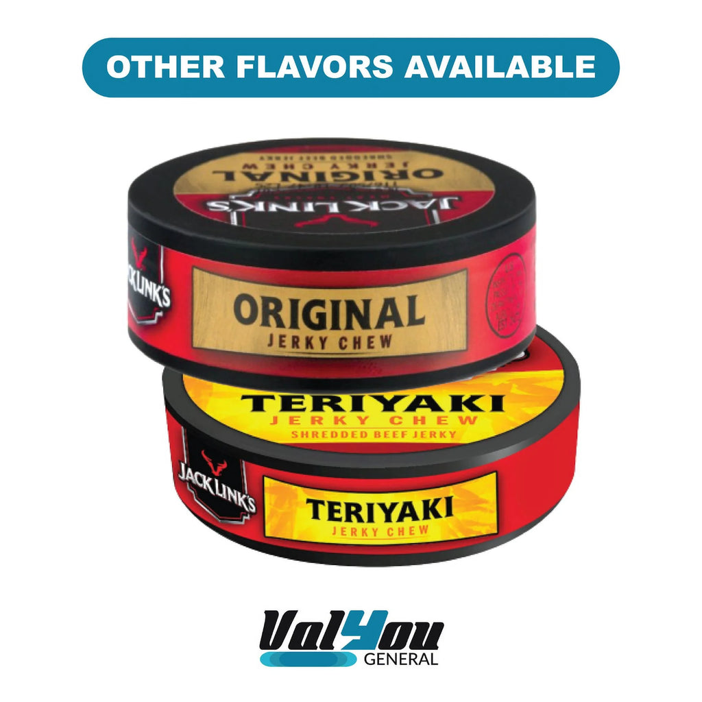 Teriyaki Beef Jerky Chew Tins .32oz B227