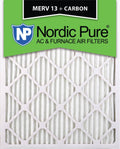 20x25x2 MERV 13 Carbon AC Furnace Air Filters Qty 12 D68750