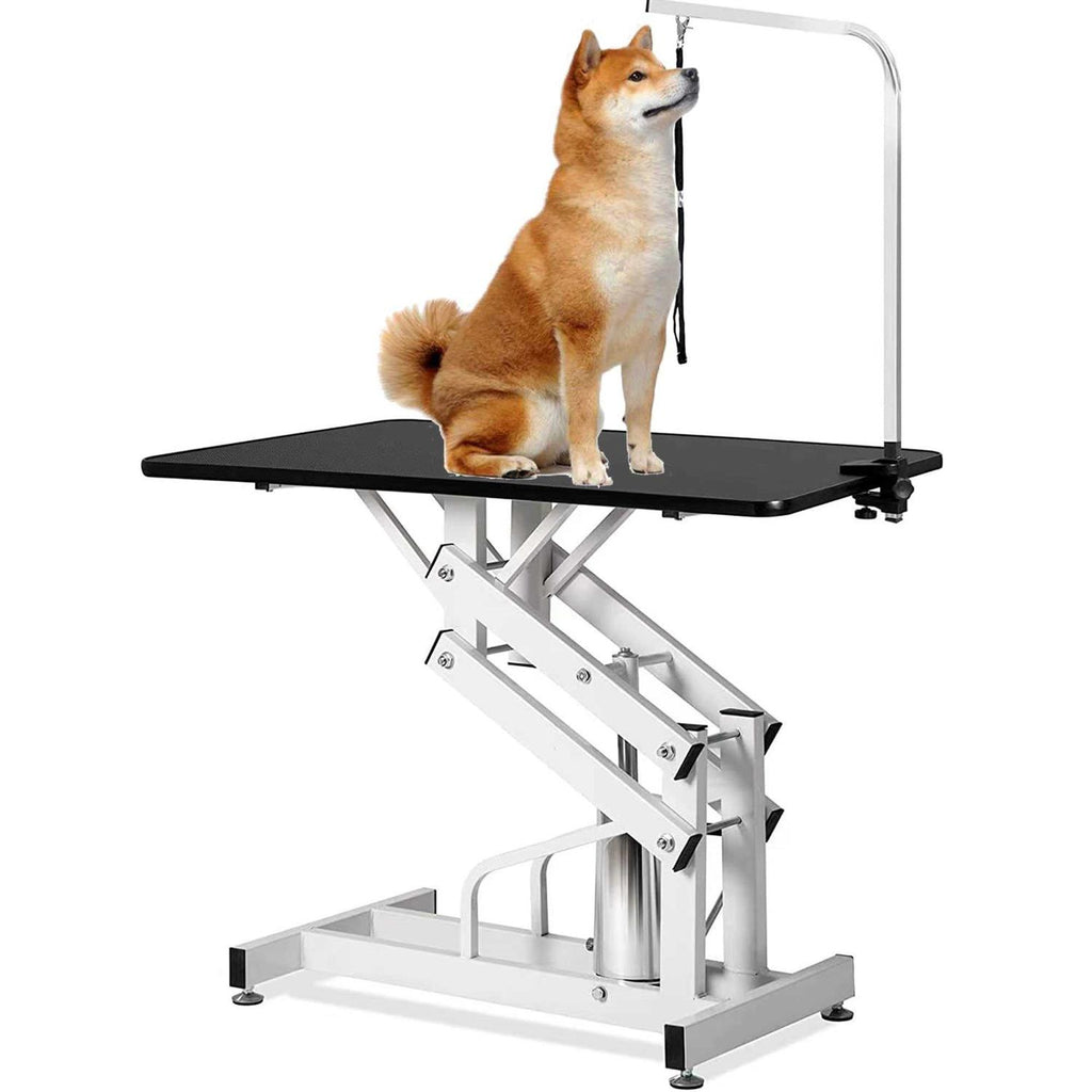 Hydraulic Pet Grooming Table Adjustable Height B747378