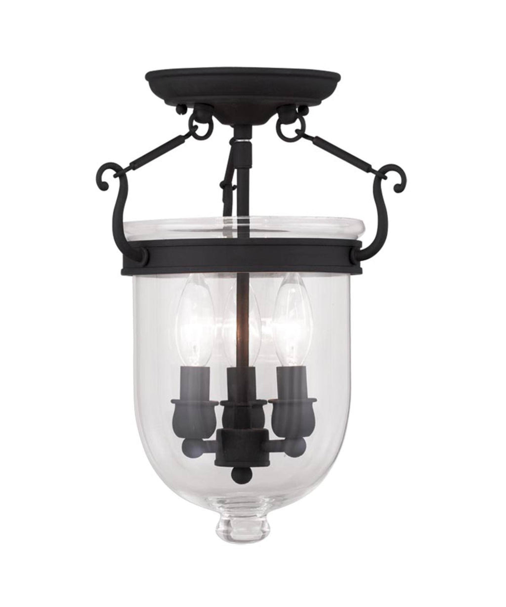 Black Ceiling Mount Light N5544