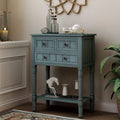 Narrow Console Table with Three Storage Drawers and Bottom Shelf S79403