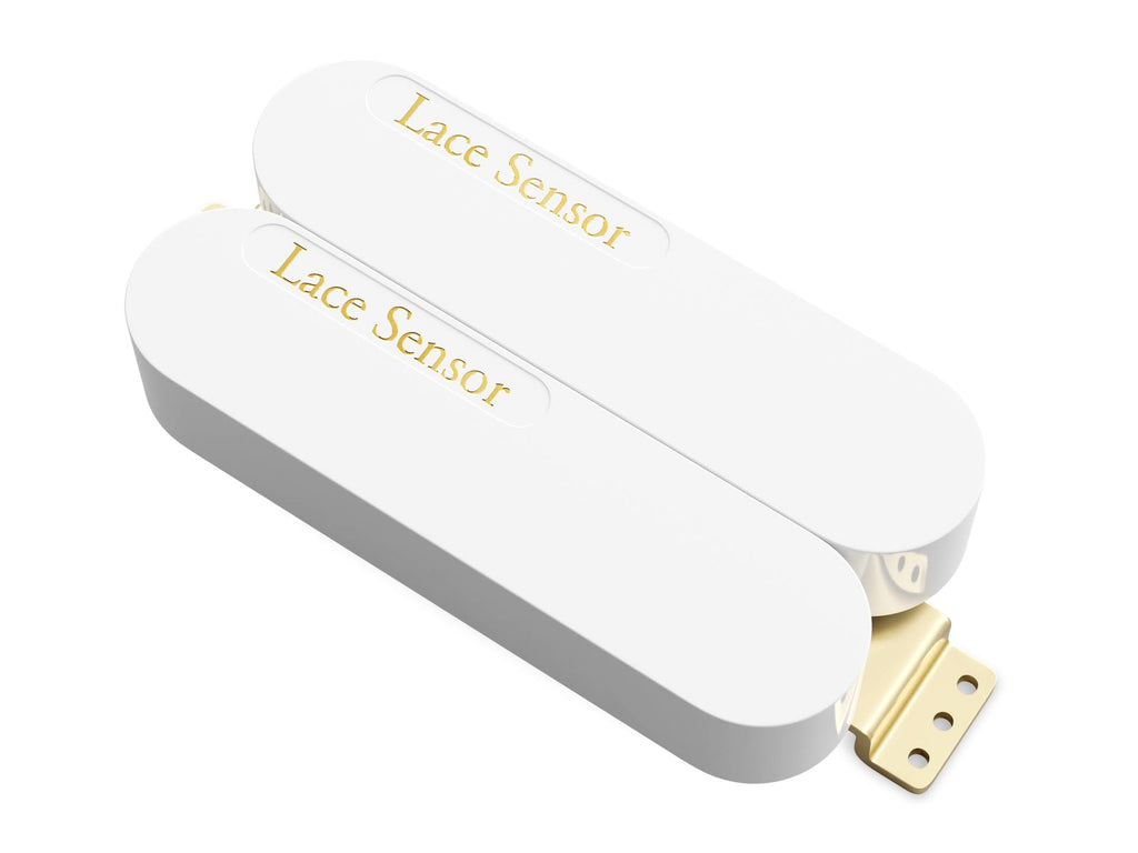 White Dually Humbucker Pickup E3416