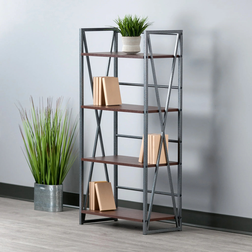 4-Tier Wood Shelf B556259
