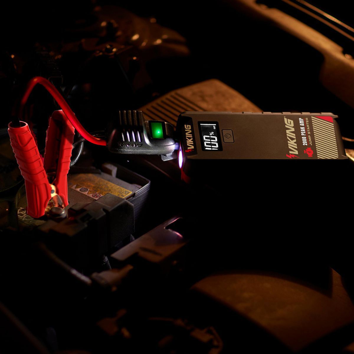 Lithium-Ion Jump Starter and Power Bank A6544