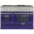 48 in. Natural Gas Range with Blue Door Z367002