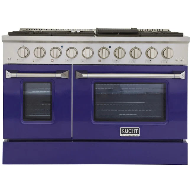48 in. Natural Gas Range with Blue Door Z367002