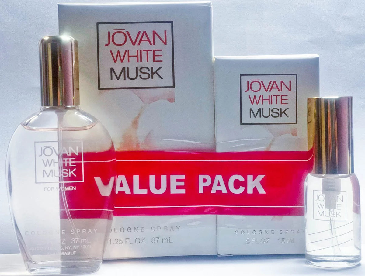White Musk Cologne Spray 2 Pc Value Pack J68199
