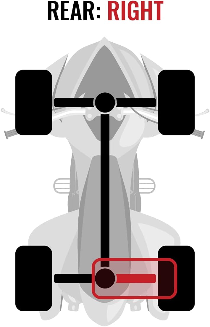 Rear Right Axles Pack of 2 N790093