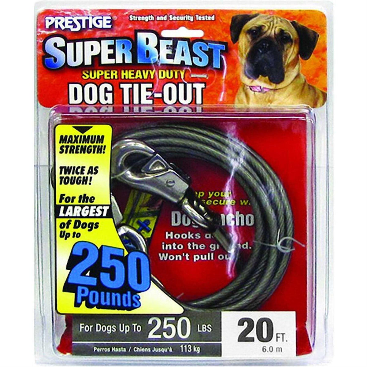 20ft XXL Dog Tie-Out A647