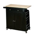 Kitchen Cart Black E783
