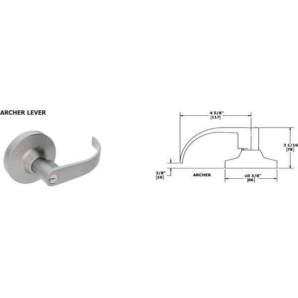 Privacy Cylindrical Lock X807826