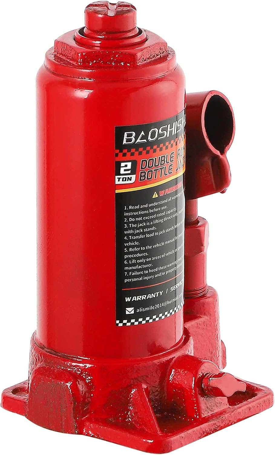 2 Ton Hydraulic Bottle Jack with Carrying Case Pack of 2 A9435