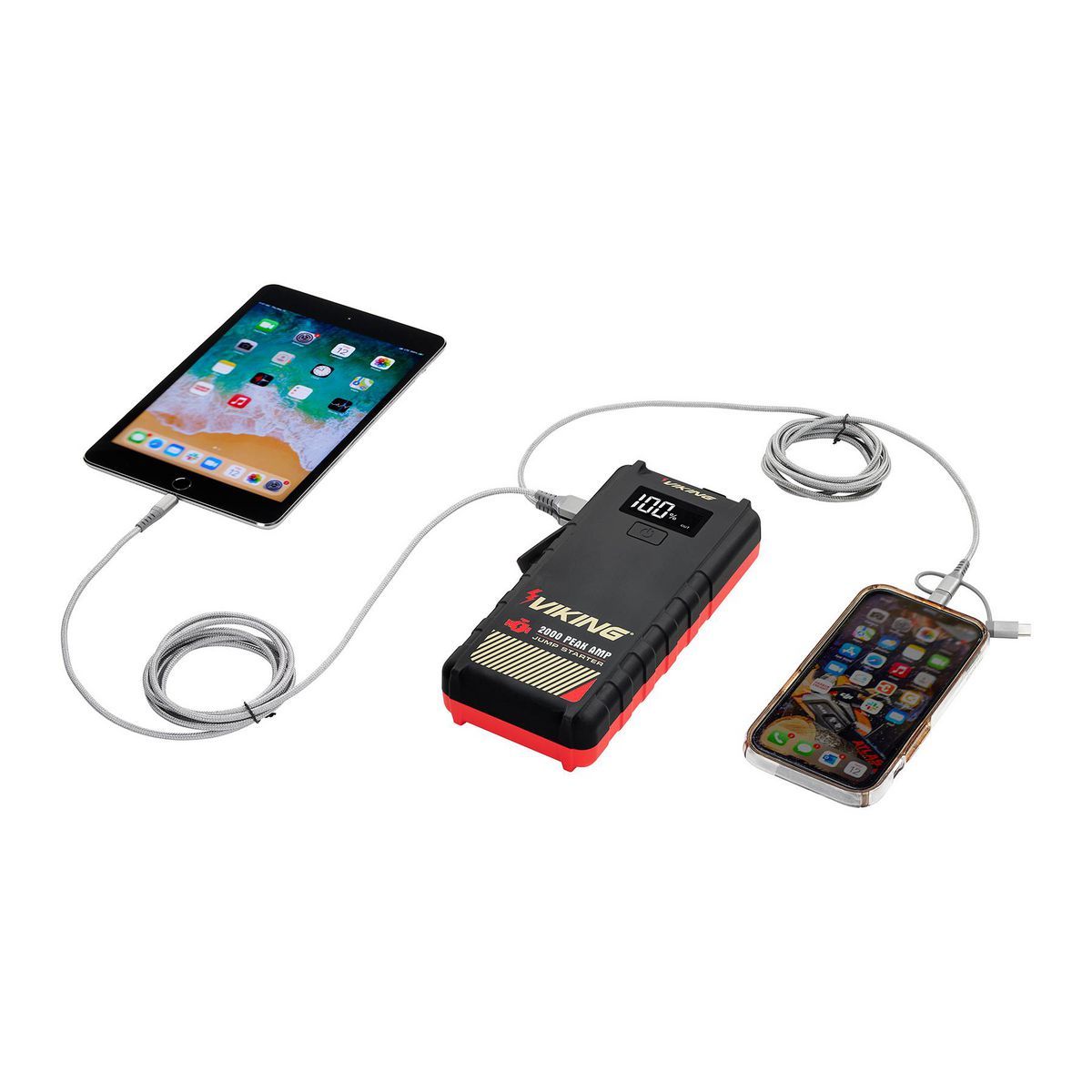 Lithium-Ion Jump Starter and Power Bank A6544