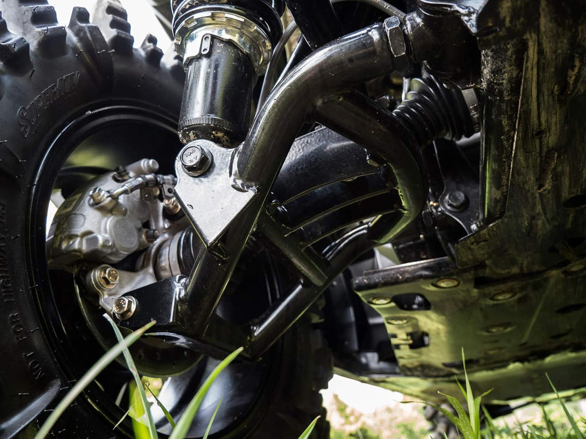 Heavy Duty High Clearance 1.5" Rear Offset A Arms for Can-Am Maverick Trail (2018+) - Black A549