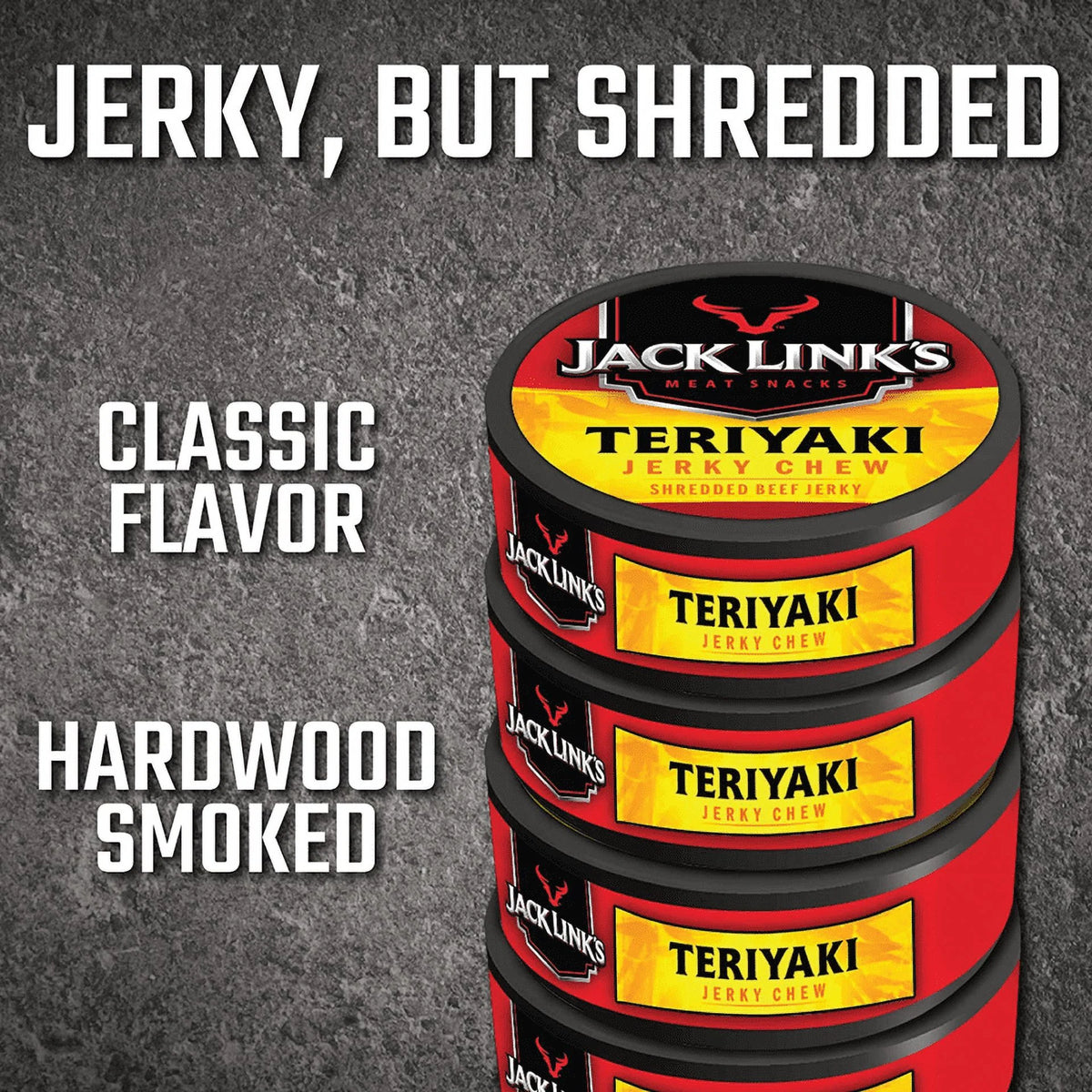Teriyaki Beef Jerky Chew Tins .32oz B227