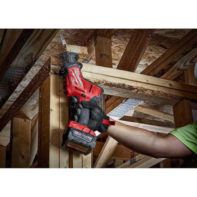 18V Brushless Cordless Circular Saw & Reciprocating Saw with 6.0Ah Batteries L334371
