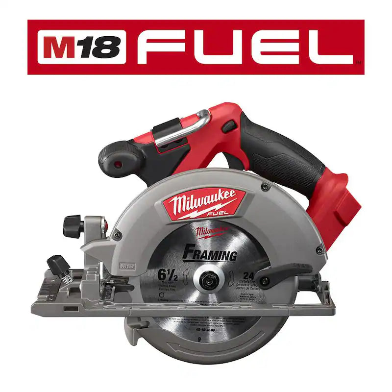 18V Brushless Cordless Circular Saw & Reciprocating Saw with 6.0Ah Batteries L334371