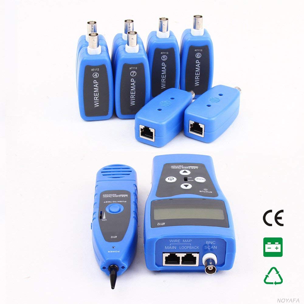 Network Ethernet LAN Phone Tester with 8 Far-end Jacks I78162