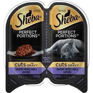 Wet Cat Food Cuts in Gravy E19422