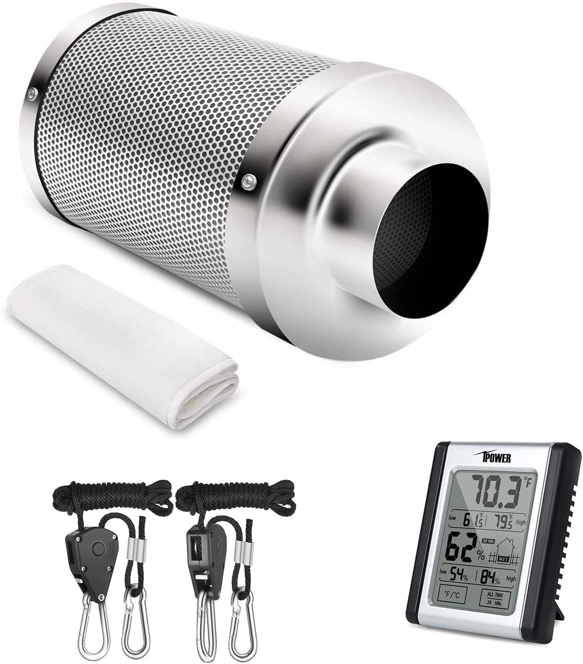 6 Inch Carbon Filter with Prefilter Pack of 2 I497785