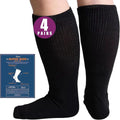Extra Width Socks 4 Pairs 13-15 M18293