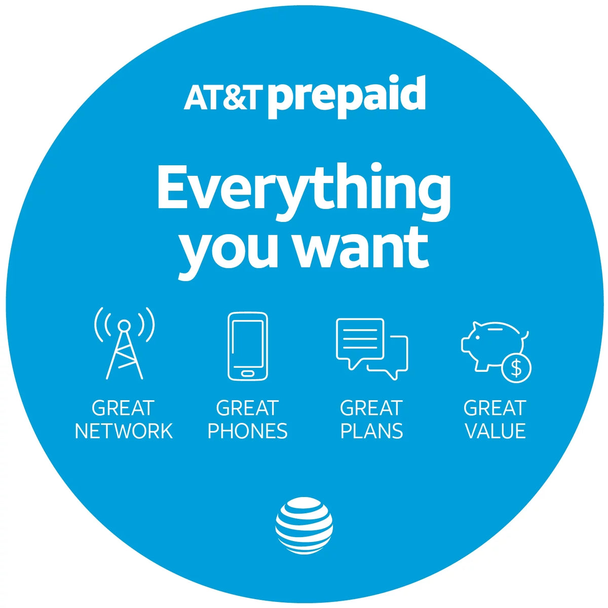 AT&T Prepaid $45 Top Up Q3384