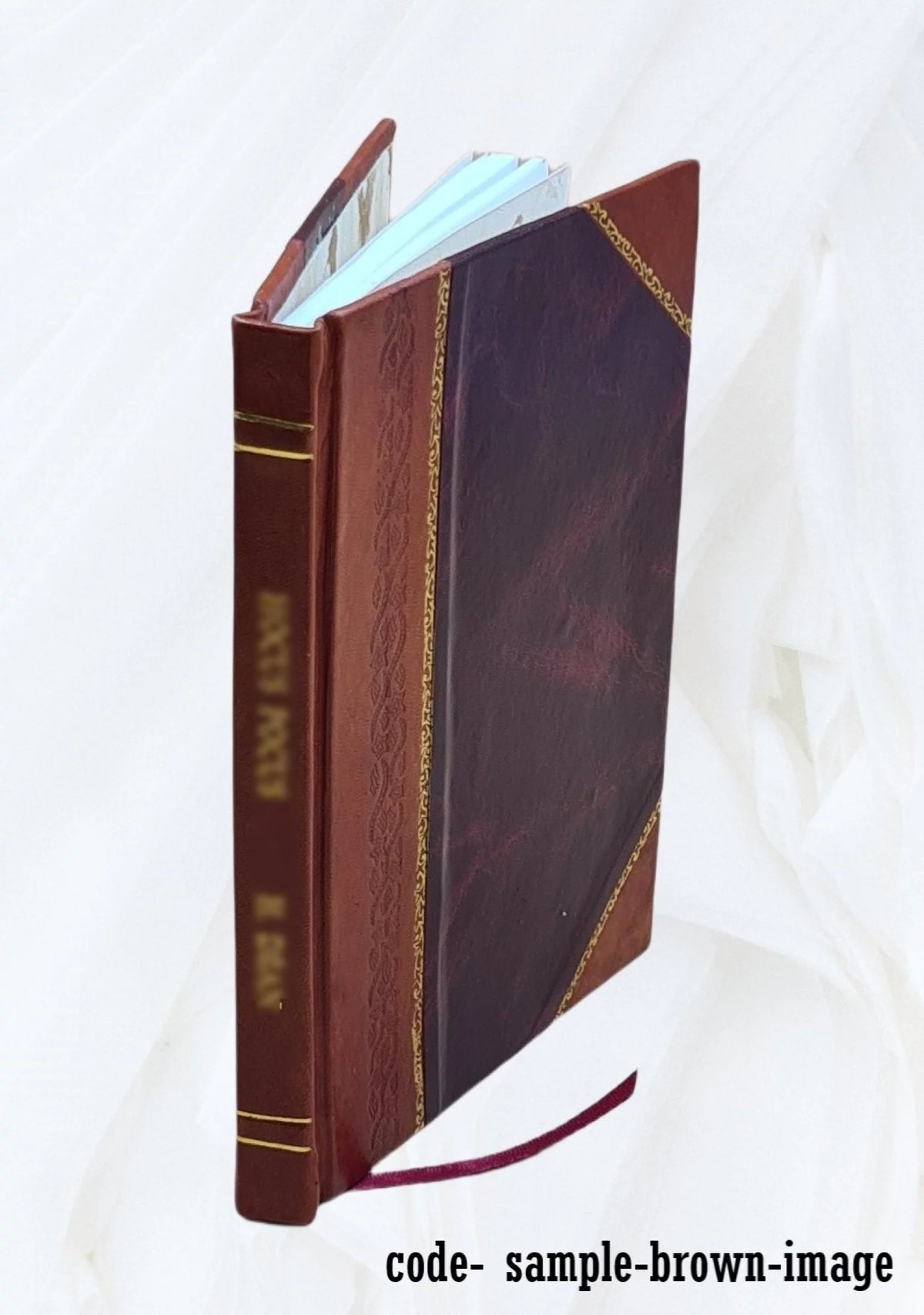 Exposé de la situation de l'empire français Leather Bound M6044