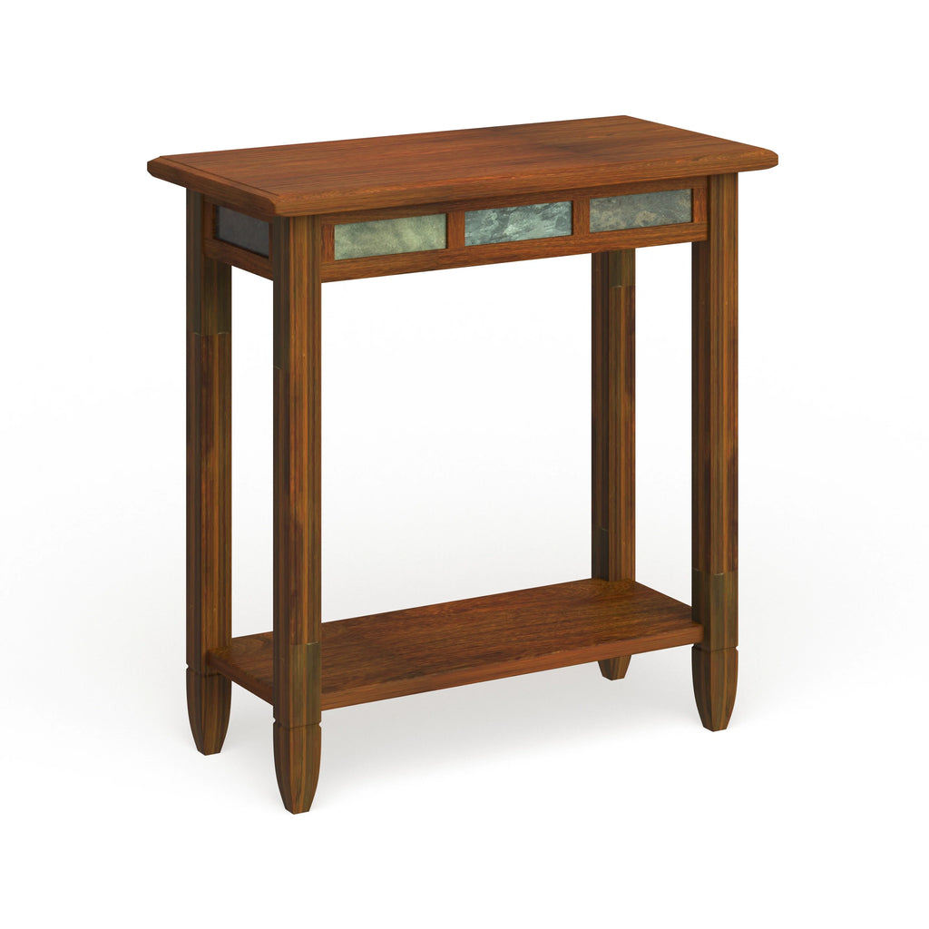 Rustic Oak Chairside Table T973436