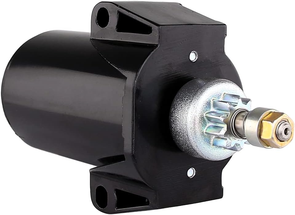New Starter Compatible With Mercury Marine Outboard 25Hp Pack of 2 W6486