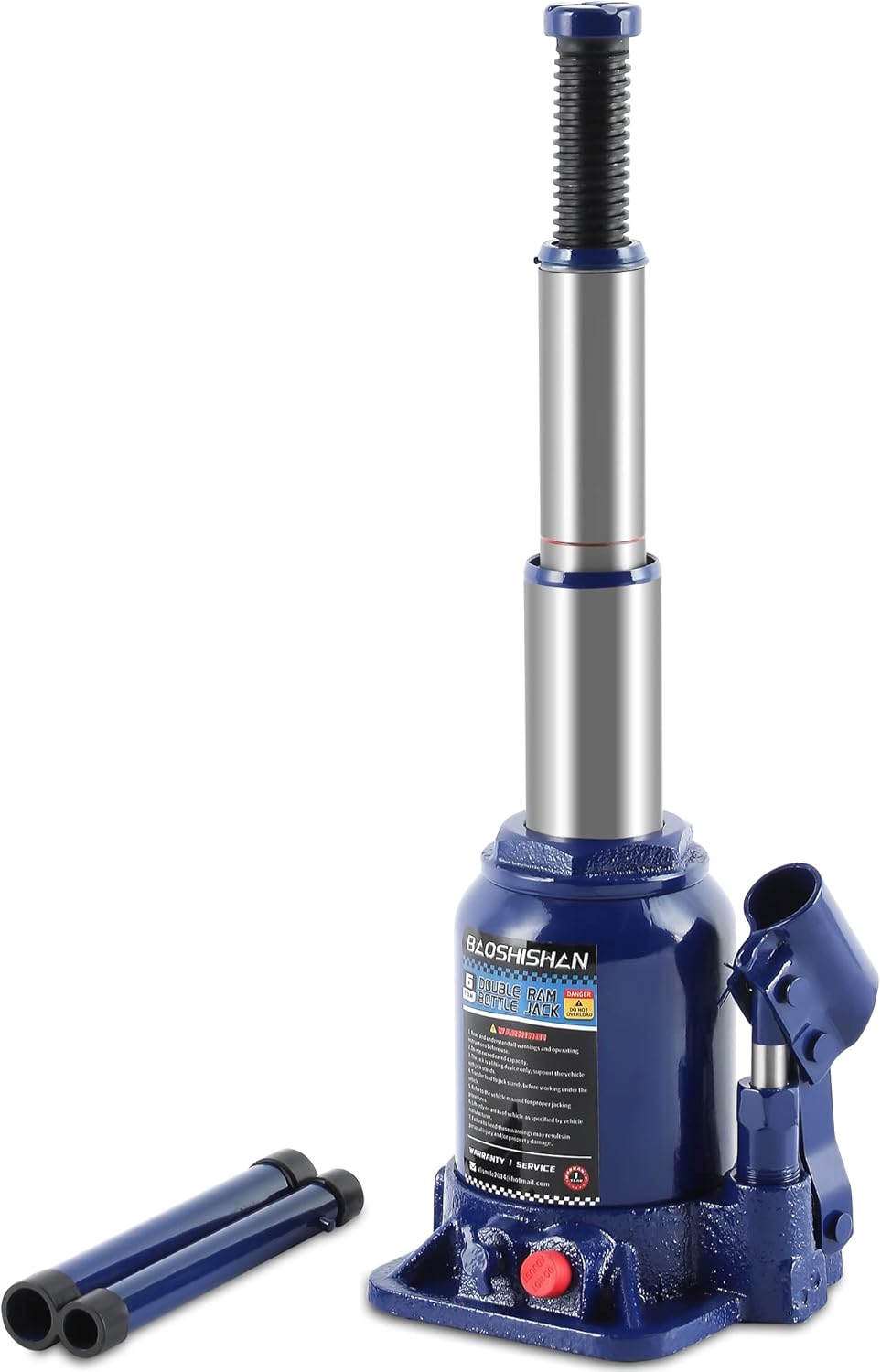 2 Ton Hydraulic Bottle Jack with Carrying Case Pack of 2 A9435