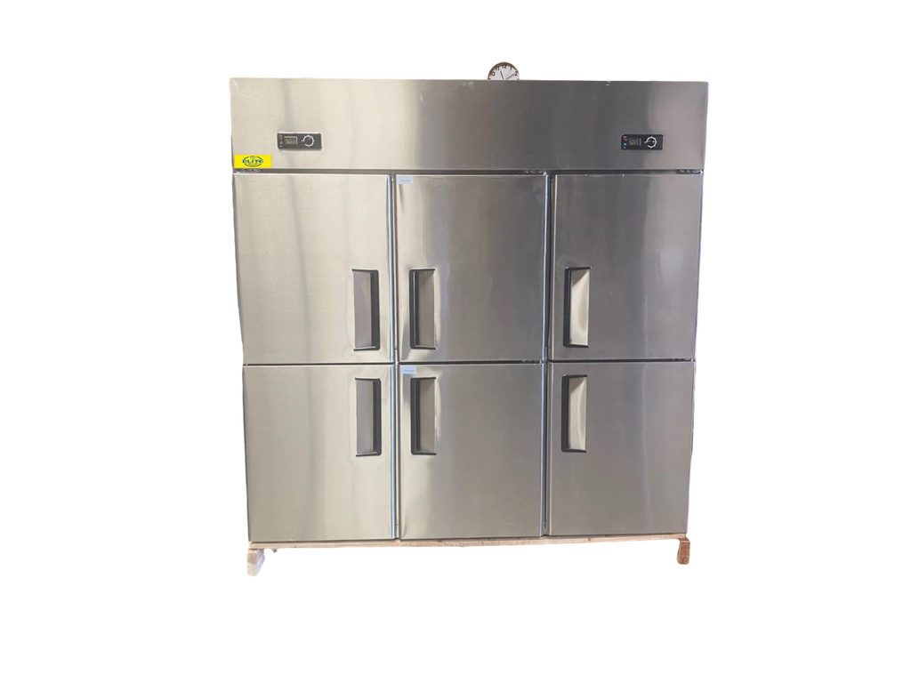 Commercial Six Door Upright Reach-in Stainless Steel Freezer 45.9 cu. ft. V705121