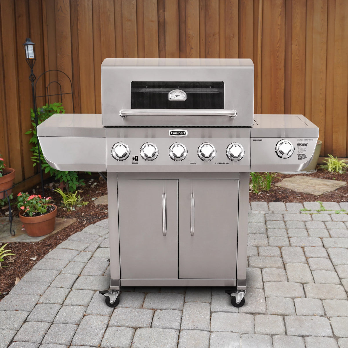 5-Burner Dual Fuel Gas Grill F336423