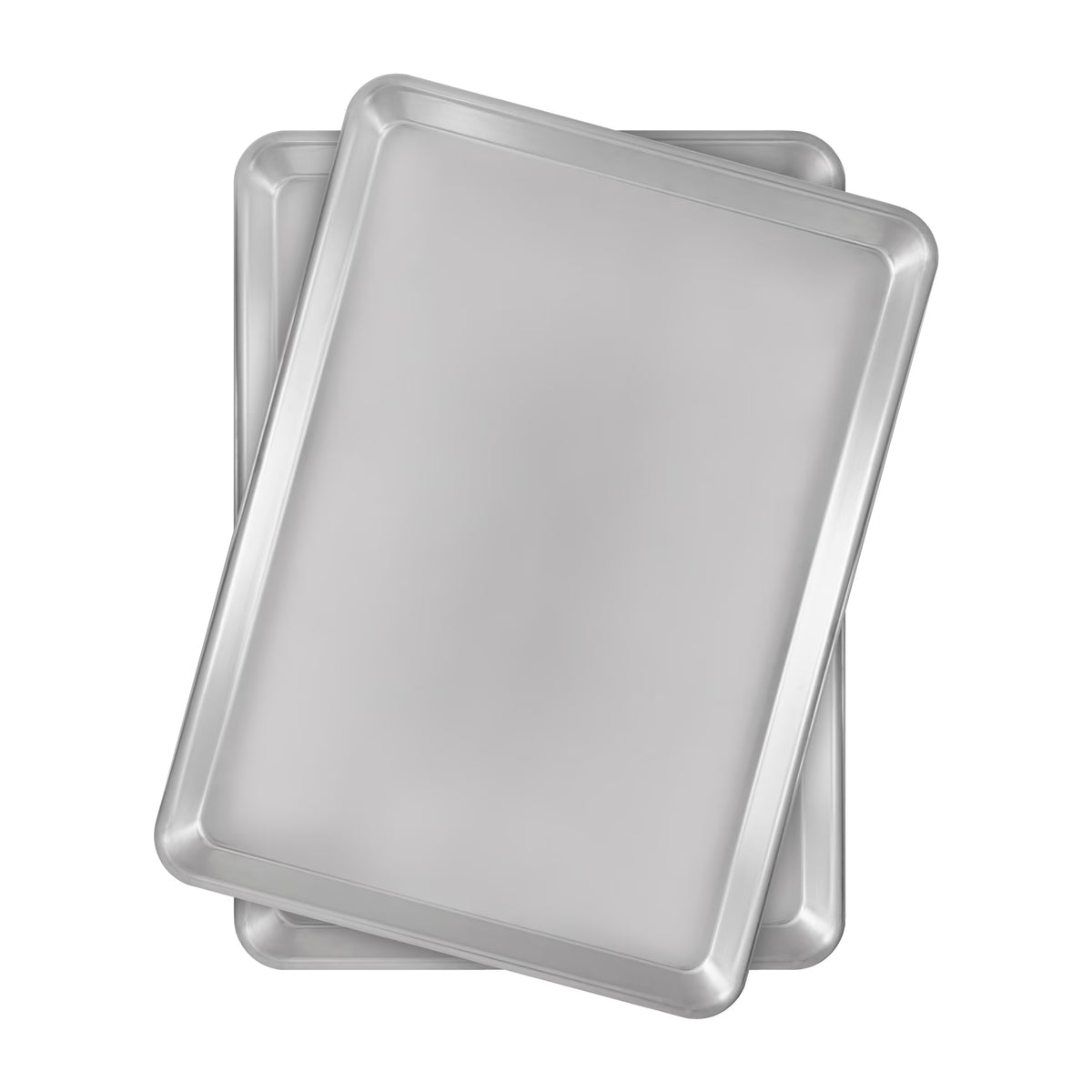 Natural Aluminum Half Sheet Pan, 18 x 13 x 1 inch, 2-Pack J230293