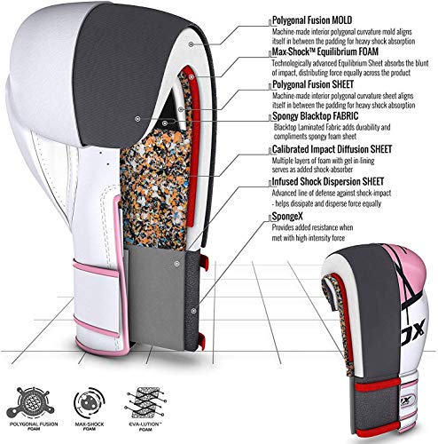 Boxing Gloves Maya Hide Leather Ventilated 8 10 12 14 16 oz L414