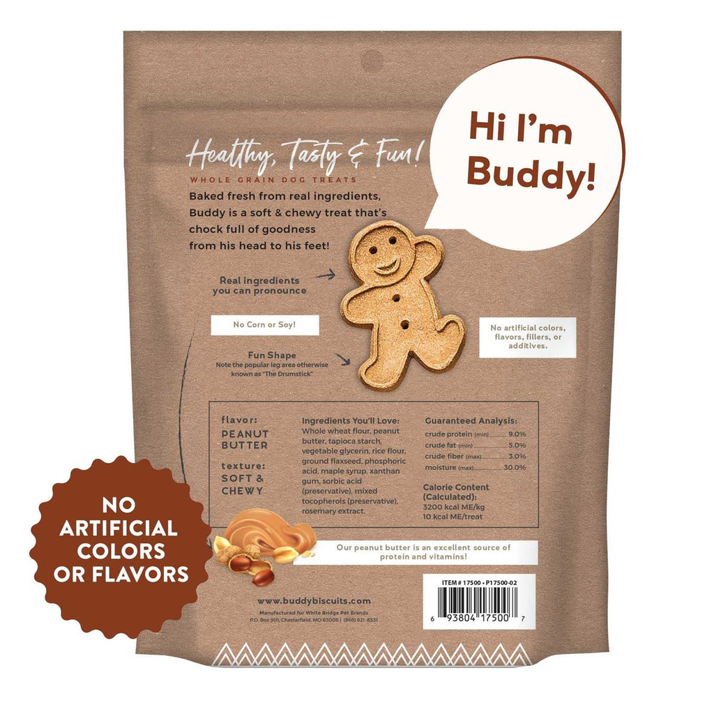 Peanut Butter Soft and Chewy Dog Treats D91646