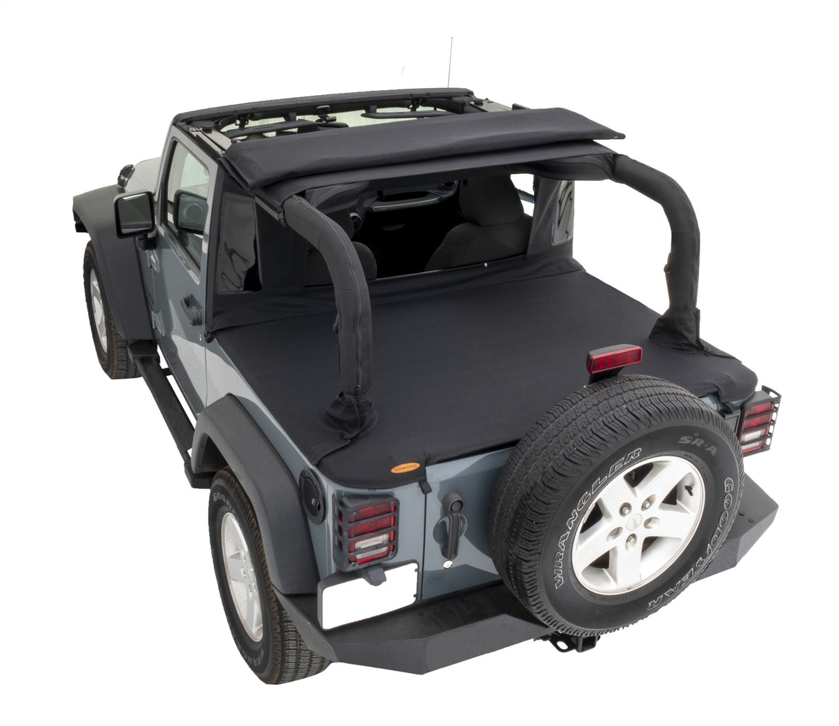 Black Twill Soft Top N42151