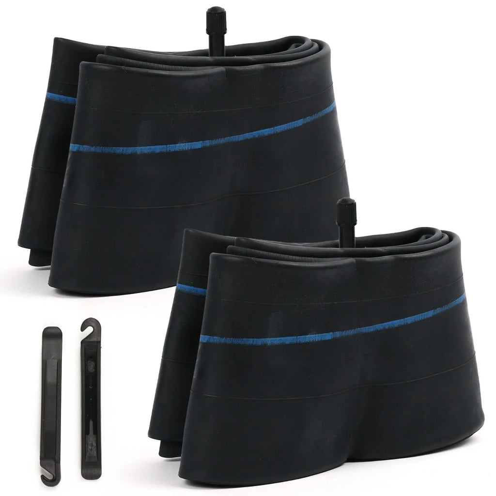2 Pack 26'' x 4.0 Fat Tire Inner Tube 35mm Schrader Valve with 2 Tire Levers D77393