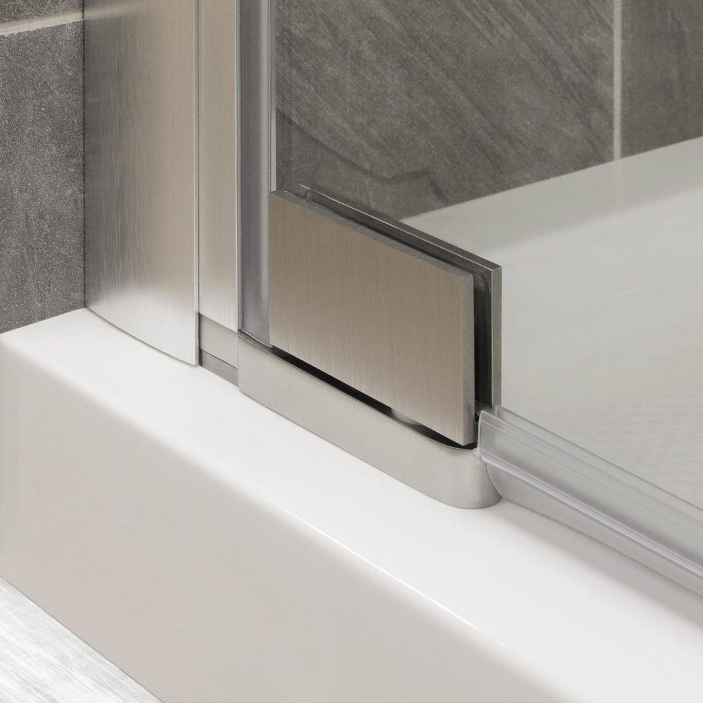 Chrome 34-35W x 72H Pivot Swing-Out Shower Door E6465