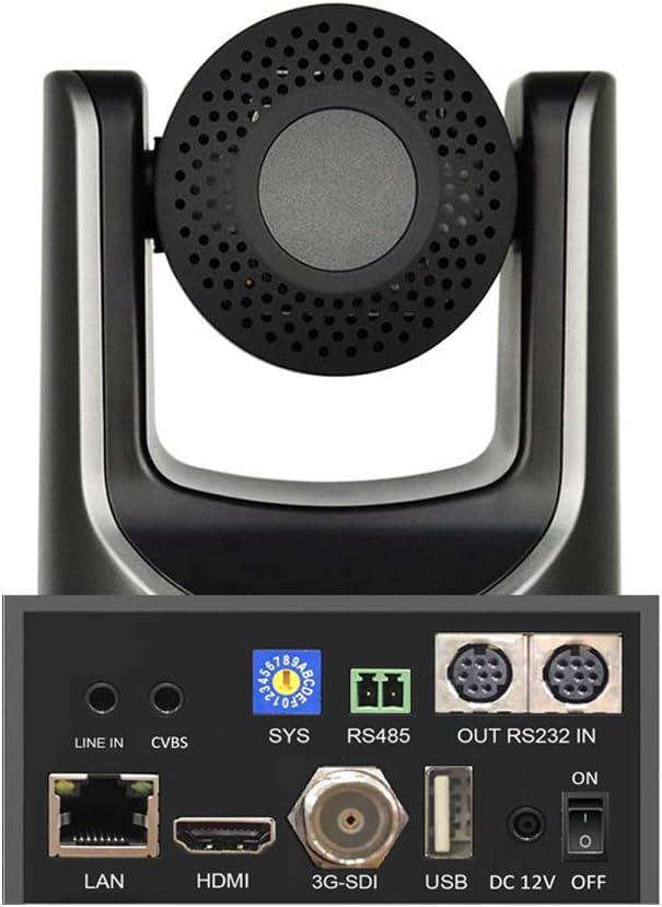 20X-SDI Live Streaming Video Camera with HDMI, 3G-SDI and IP Video Output Y361