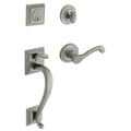 Distressed Antique Nickel Sectional Handleset H255