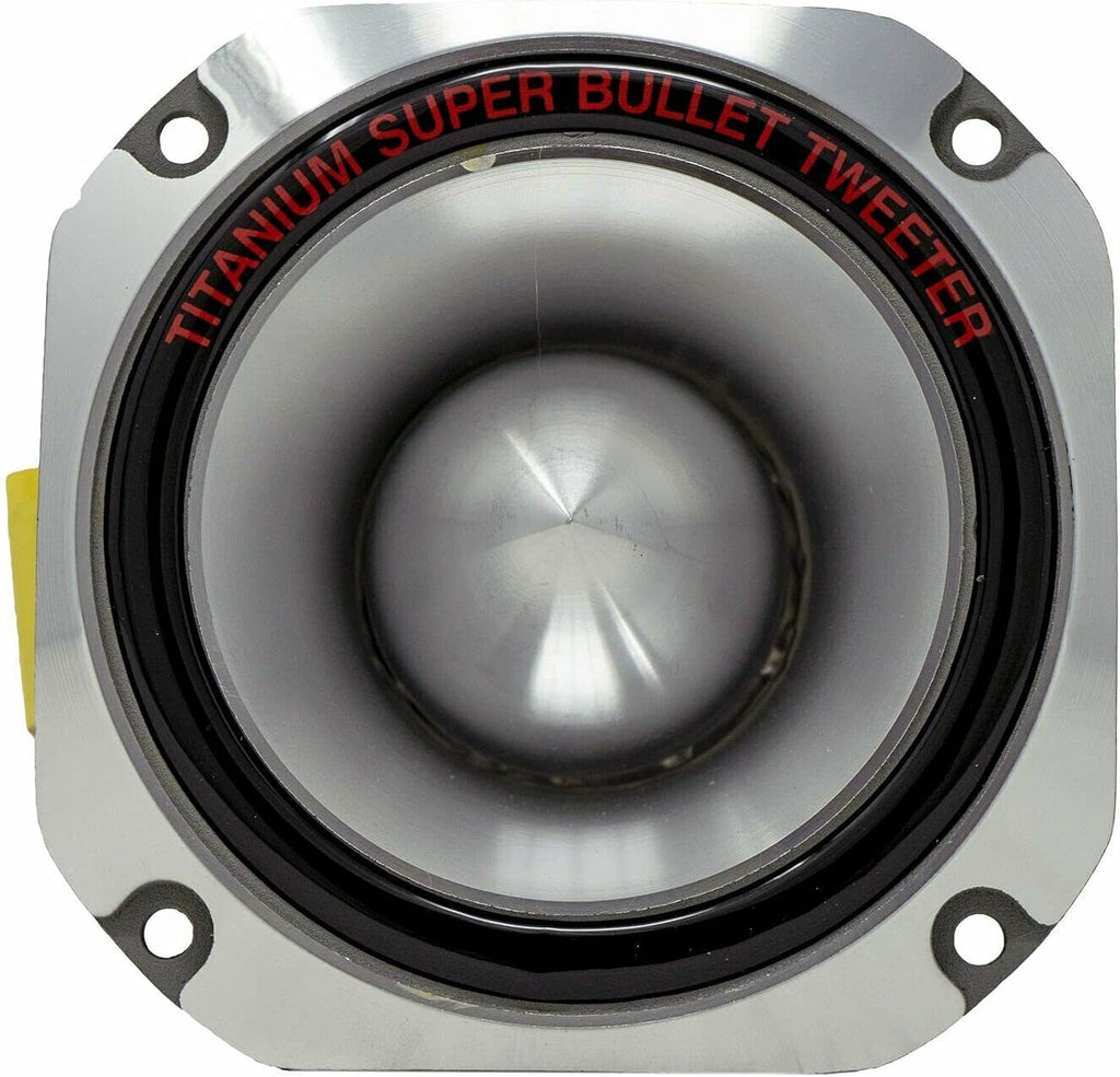 4'' Titanium Bullet Tweeter Super Tweeter, 1500W Peak, Pack of 2 R160