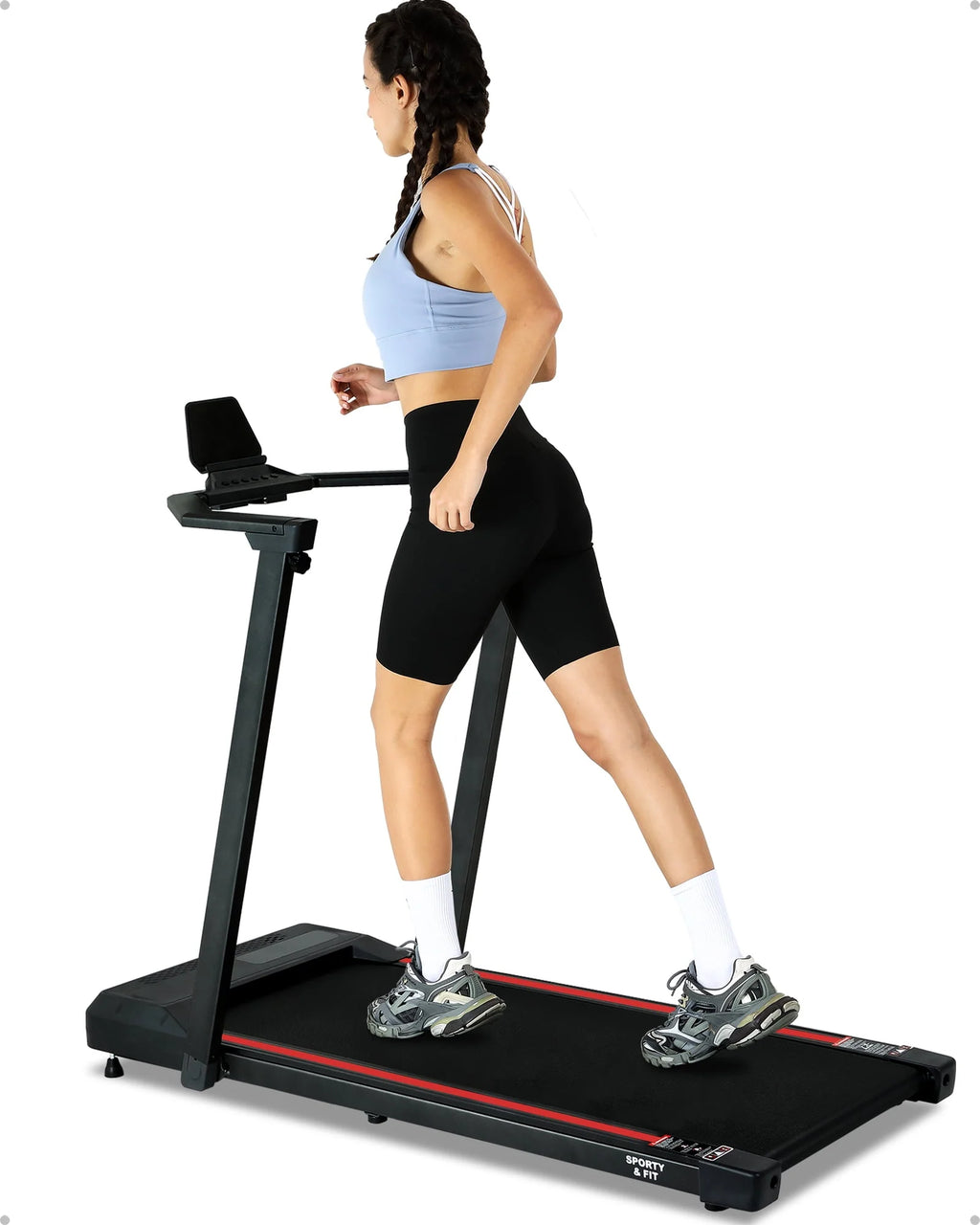 0.6-7.5 MPH Compact Treadmill with Remote X600571