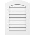 Arch Top Surface Mount PVC Gable Vent P54403