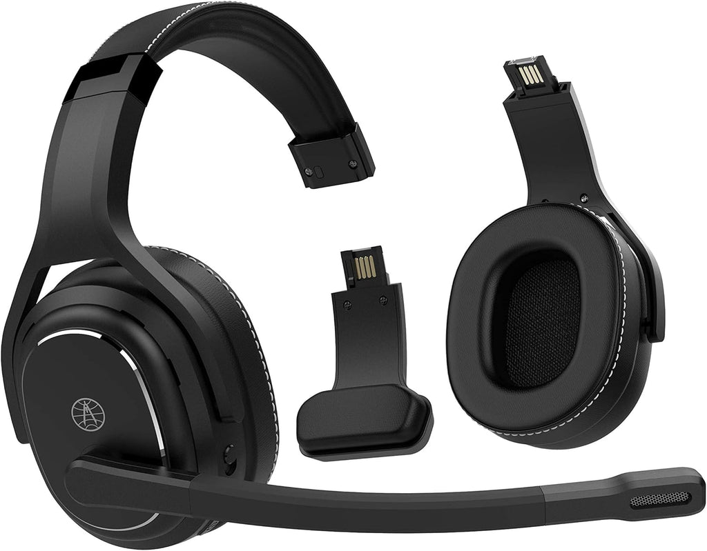 2-in-1 Wireless Headset with Noise Cancellation C264262